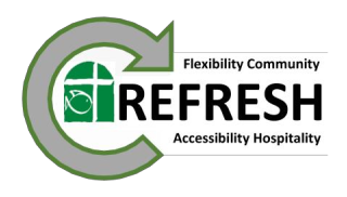 Refresh logo