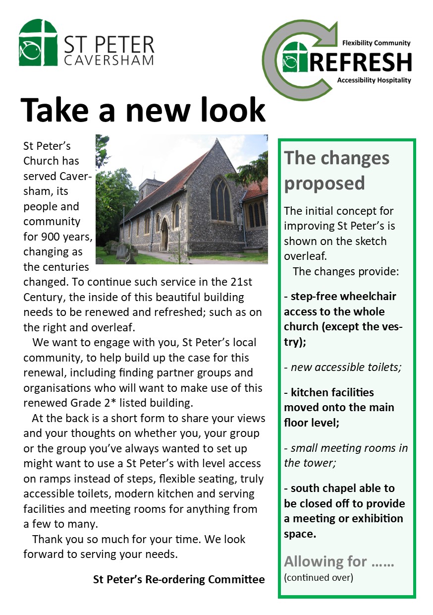 Leaflet - Take a new look